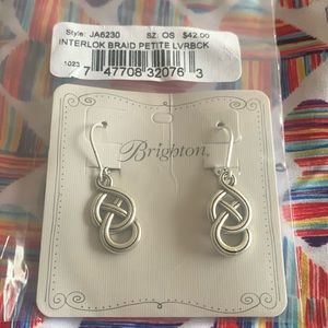 Brighton interlok braid earrings